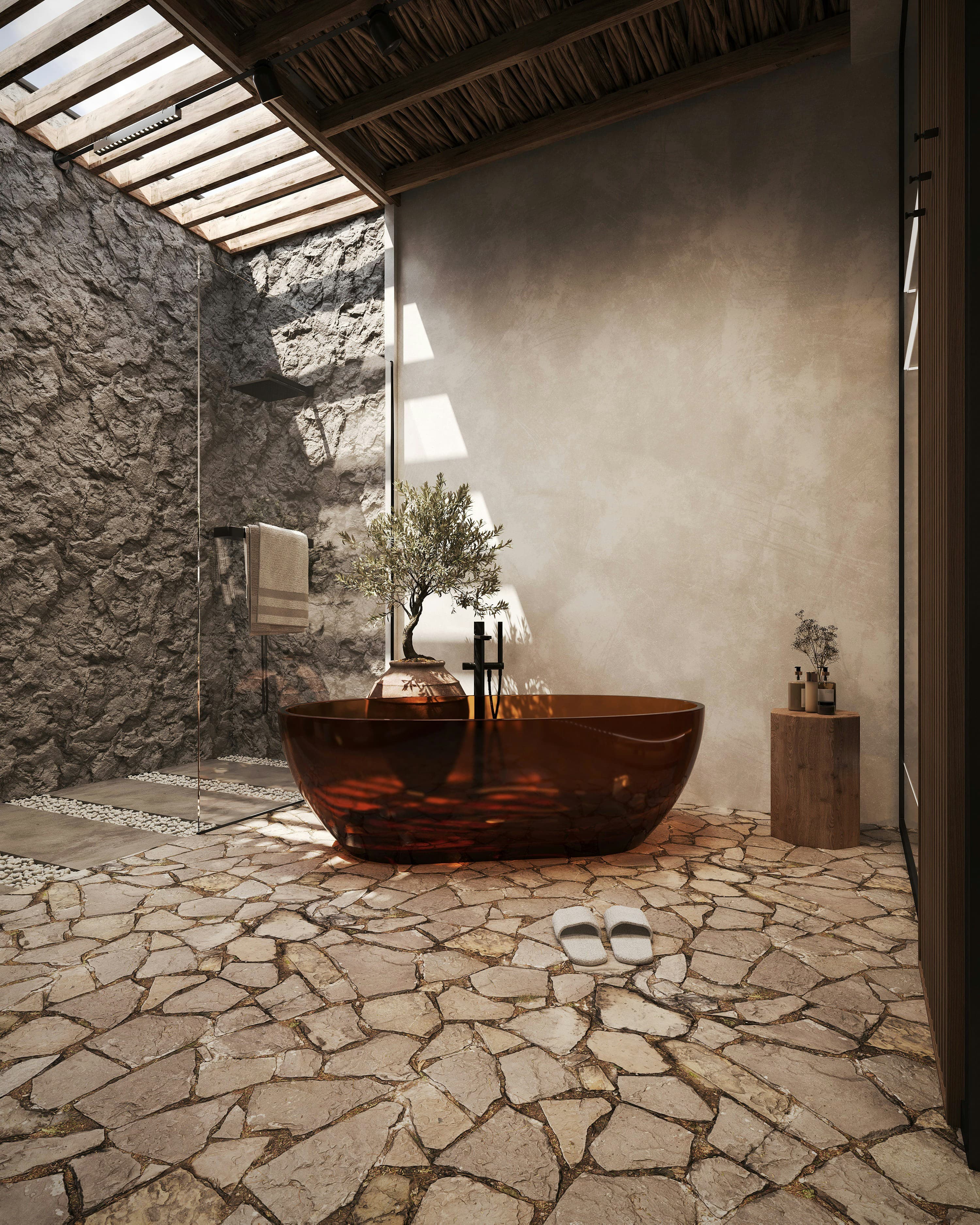 Industrial loft interior design style